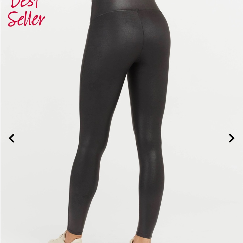 NWT Spanx Faux Leather Leggings
